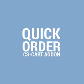CS-Cart Add-ons quick order